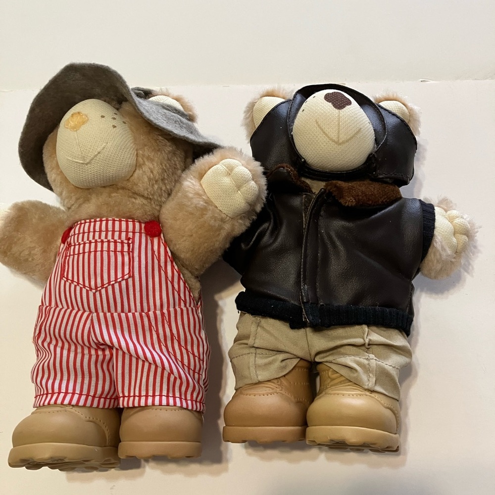Adorable Teddy Bear Furskins plush dolls